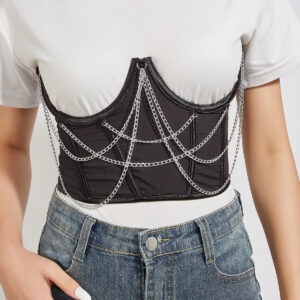 Wholesale European Cross Chain Corset Belt - Main