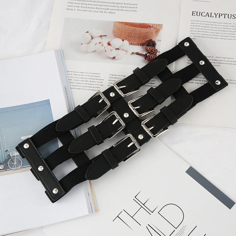 Wholesale European Street Fashion Harness Corset Belt - Main