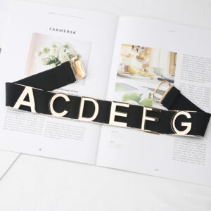 Elastic Stretch Coat Belt - Camel