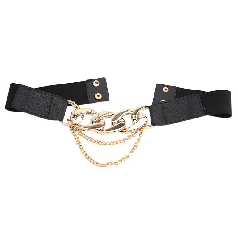 Women Elastic Chain Belt Lifestyle Image