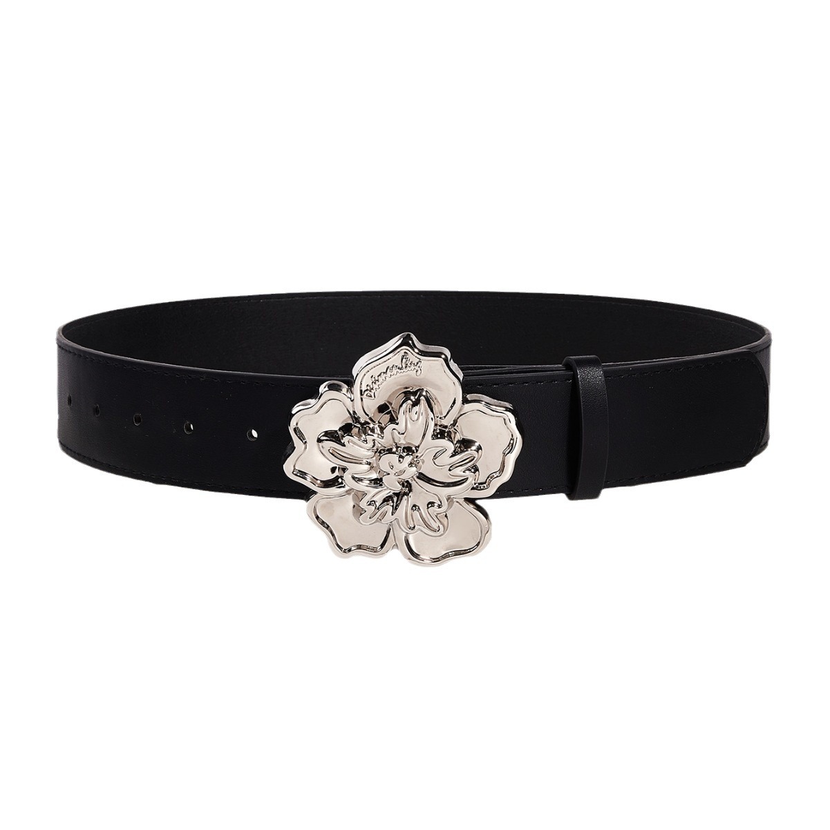 Flower Buckle Belt - Full View