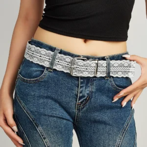 Main - White Lace Belt