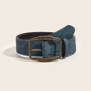 American Vintage Y2K Belt Women 2024 New Ethnic Style Leather Belt Wholesale Factory OEM Customizable B2B