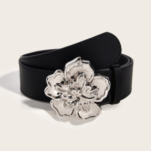 Flower Buckle Belt - Front View