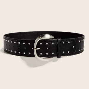 Punk Rivet Belt Western Style Fashion Chain Belt Wholesale Factory OEM Customizable B2B